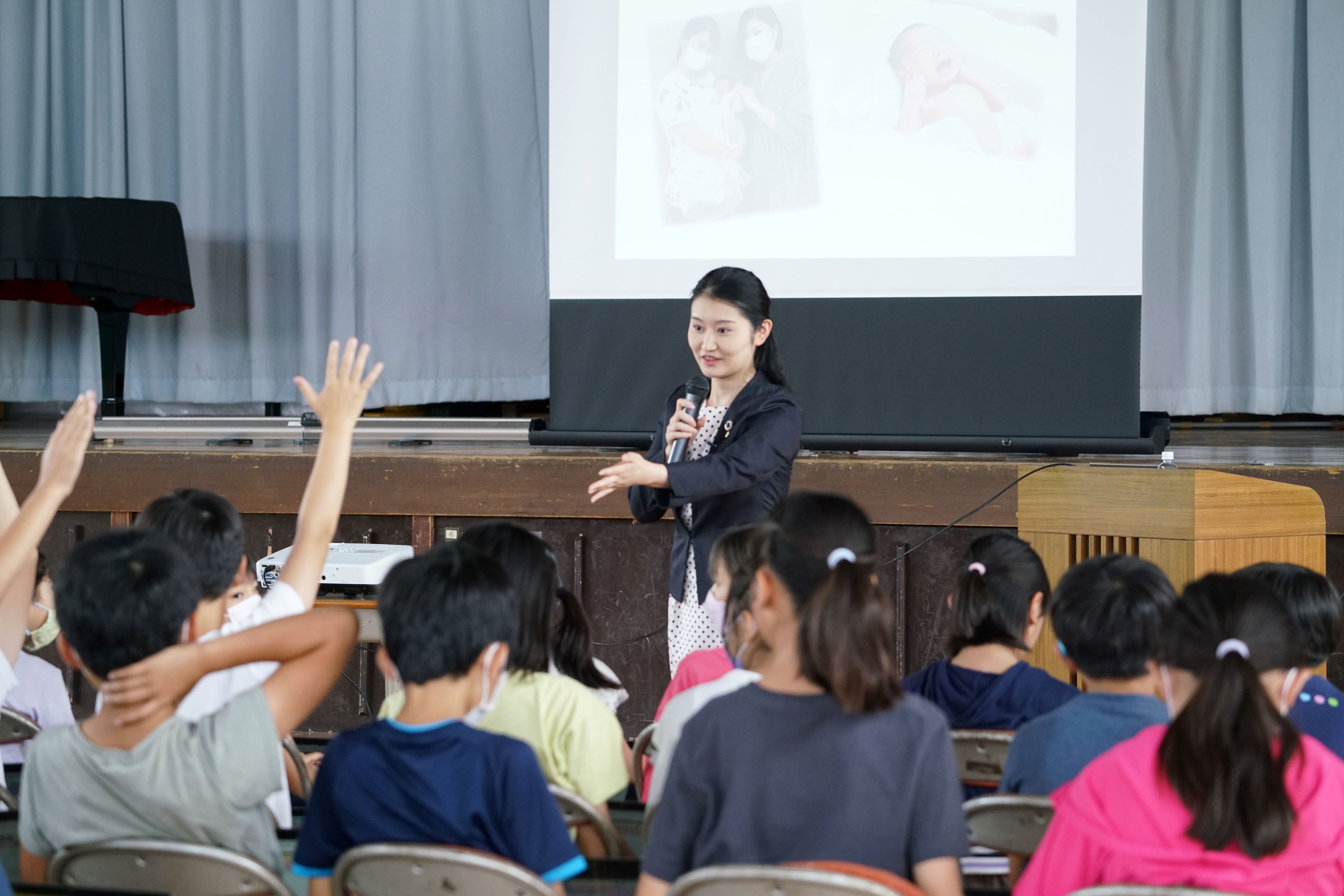前回の特別授業の様子
