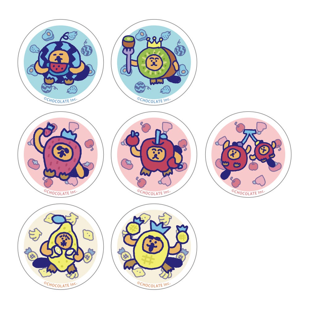 缶バッジ（ランダム7種）　550円（税込）