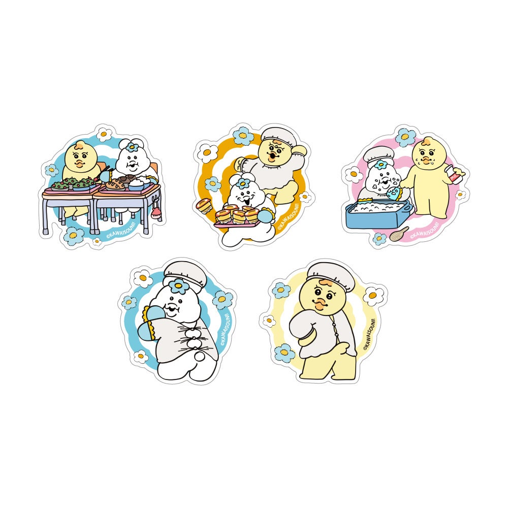 ステッカー（ランダム5種）　550円（税込）