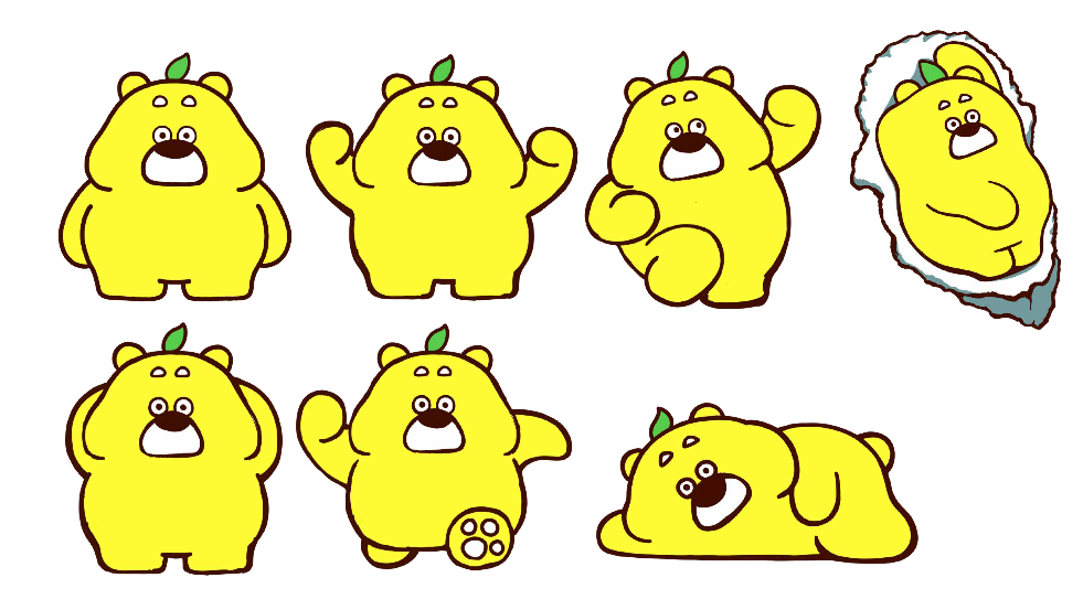 広島県発ローカルキャラクター「ひろくま」を発表 広島が好き過ぎて