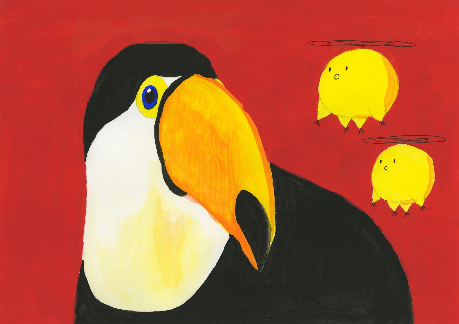 ティンくん『オニオオハシとティモ』