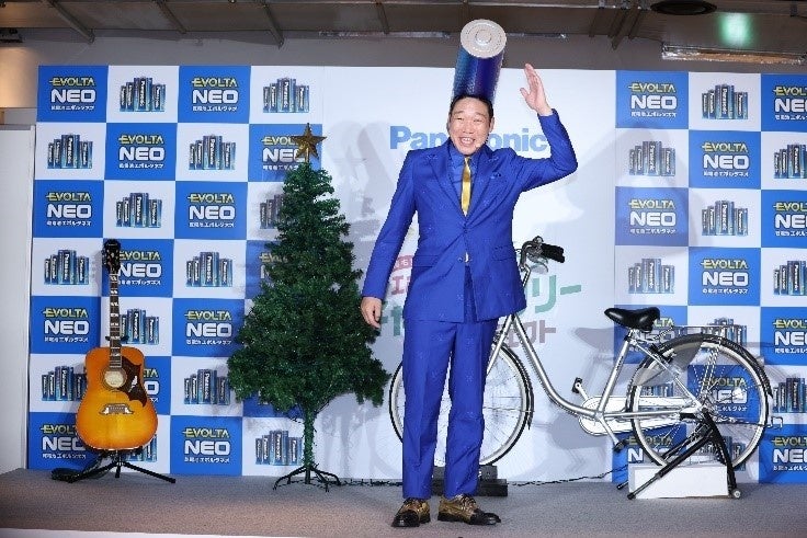 乾電池エボルタNEO＞1ヶ月連続点灯チャレンジツリー点灯式レポート