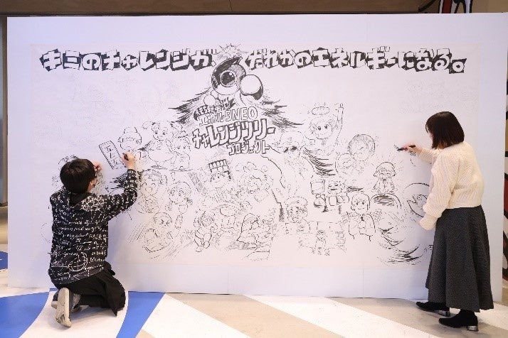 ライブペインティング中