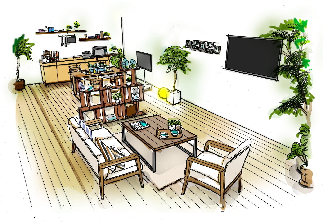 「くらしスタイルシリーズ」体験イベント会場イメージ