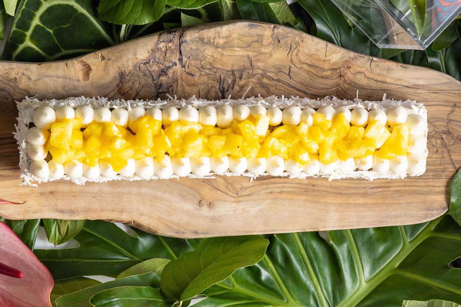 パイナップルとココナッツのパウンドケーキ