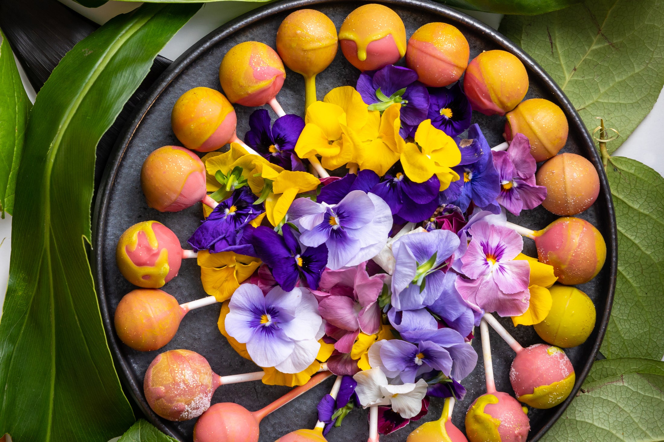 フェンネルとピーチのロリポップ