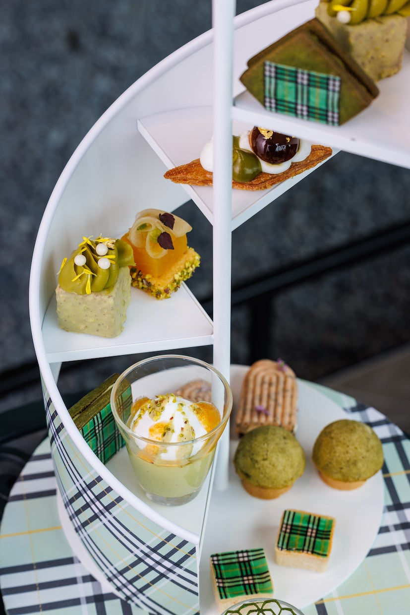 「ピスタチオ × タータン・チェック」オータムアフタヌーンティー イメージ