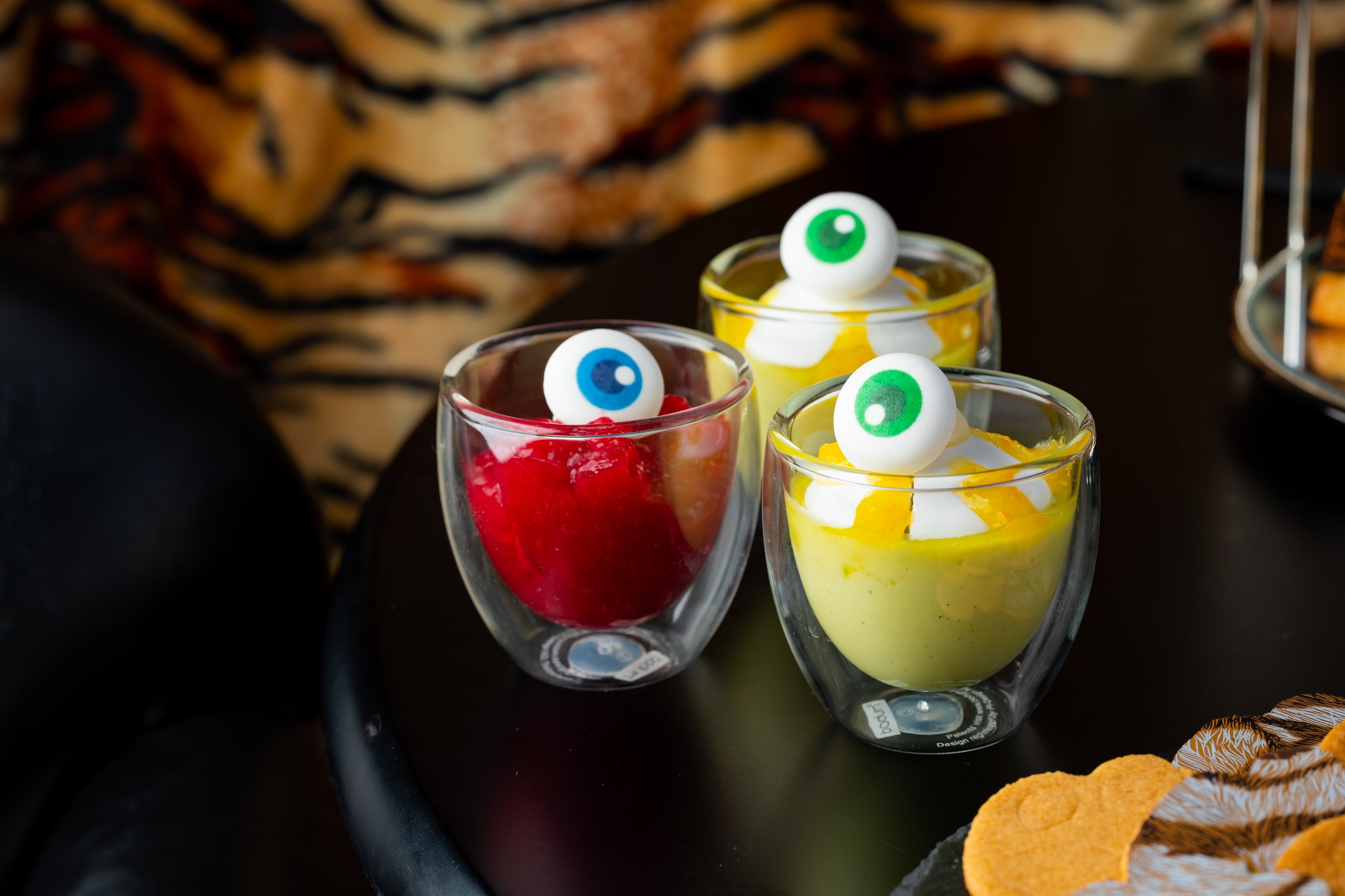 目玉・ピスタチオパンナコッタ