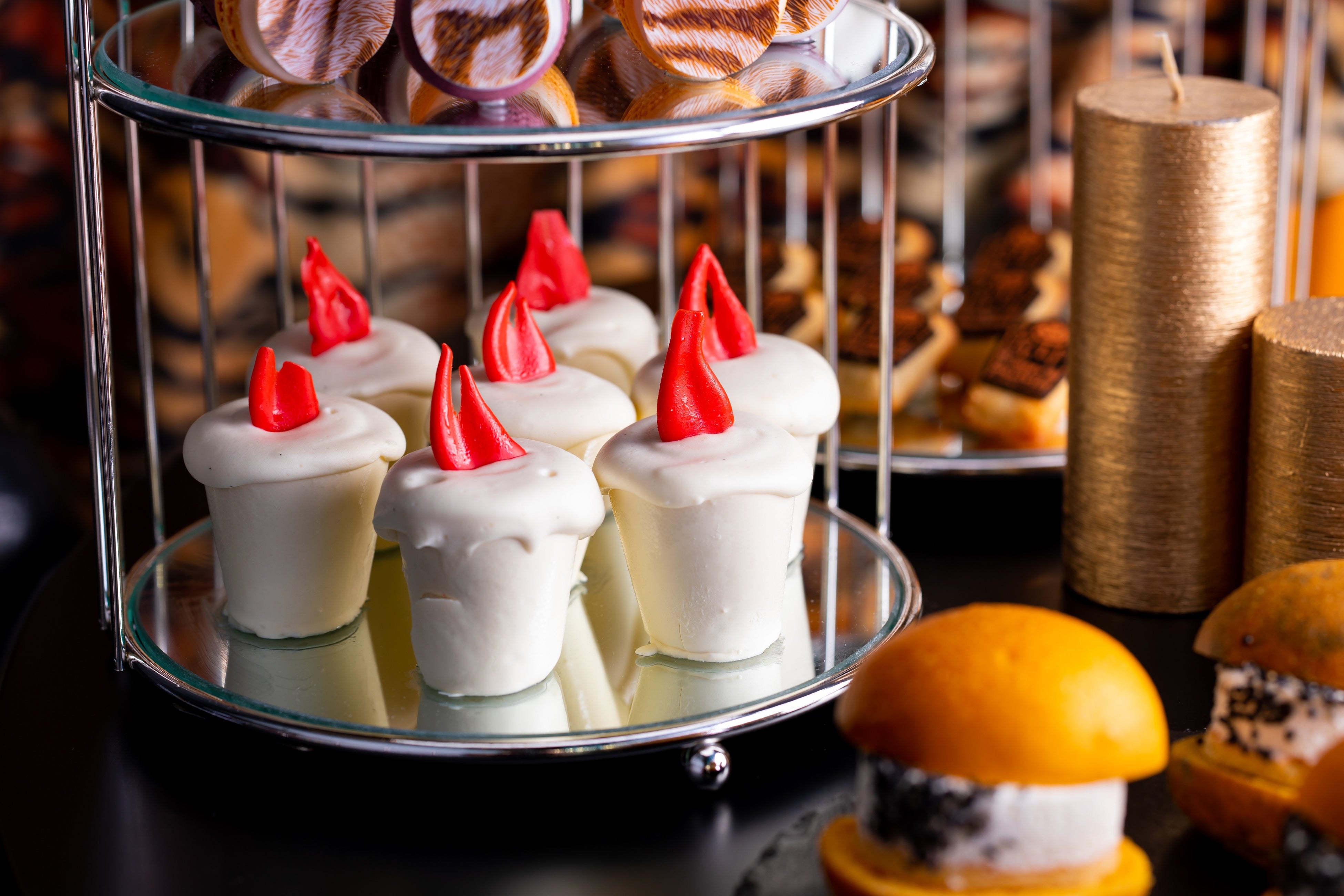 キャンドル・ホワイトチョコレート 柚子ムース