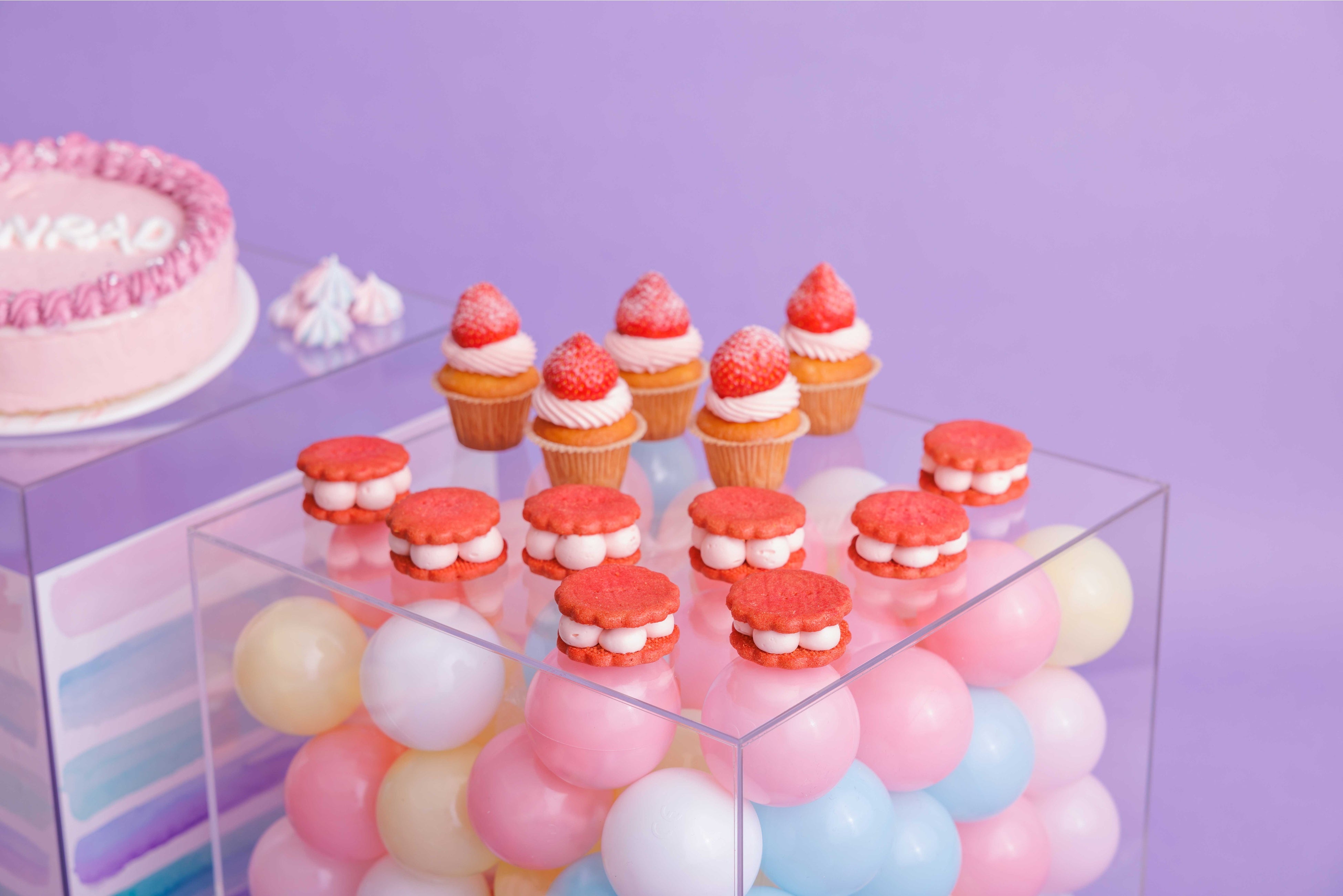 ストロベリーマフィン、ストロベリーバターサンド