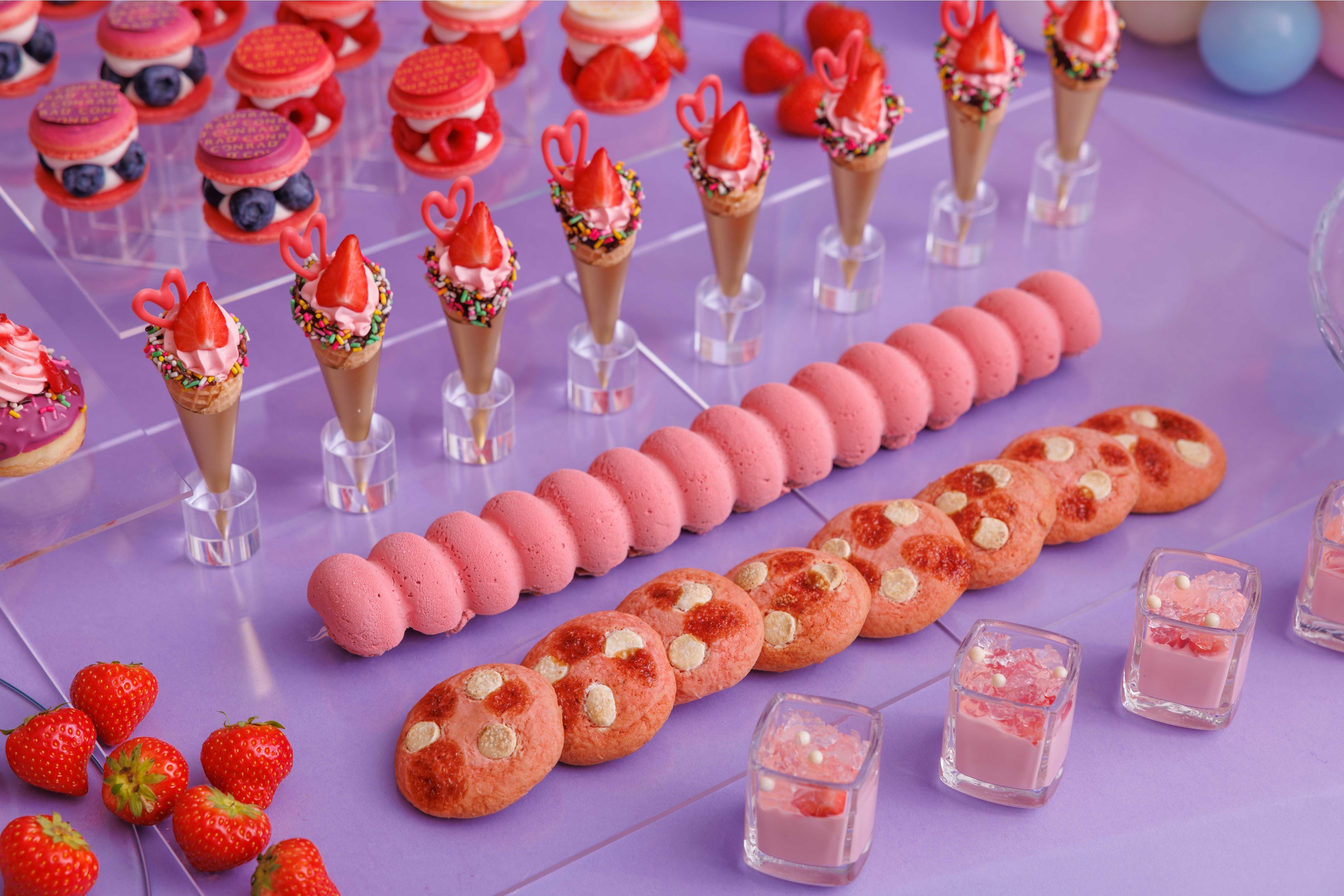 「All About Korea」ストロベリースイーツビュッフェ イメージ