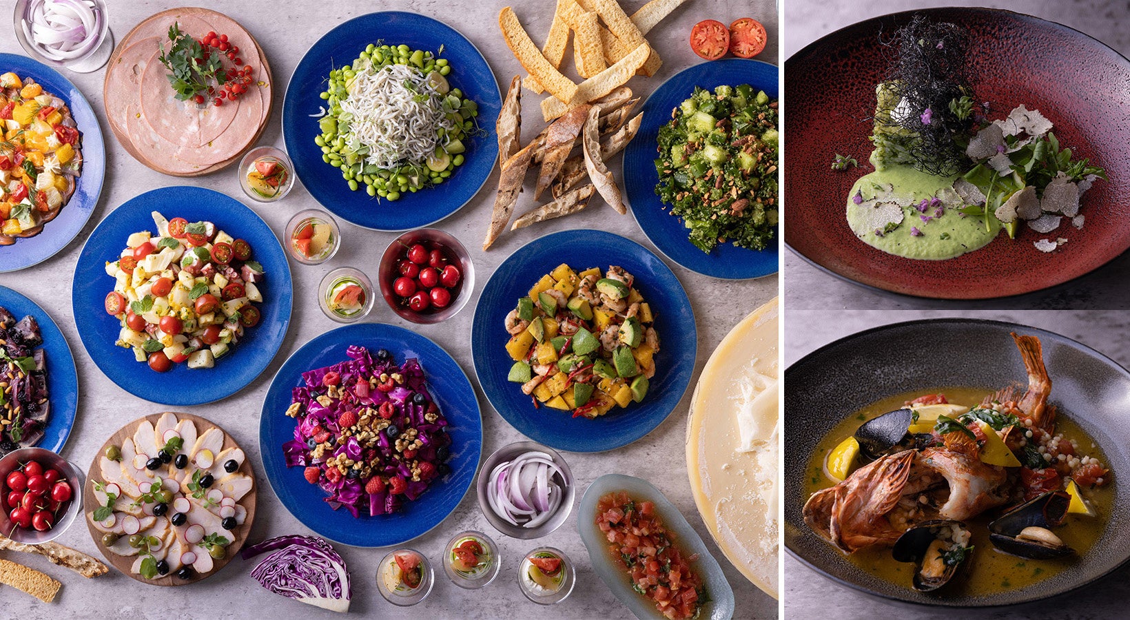 「5種の選べるメイン＆約40類のビュッフェ」イタリアンランチ＆ディナー