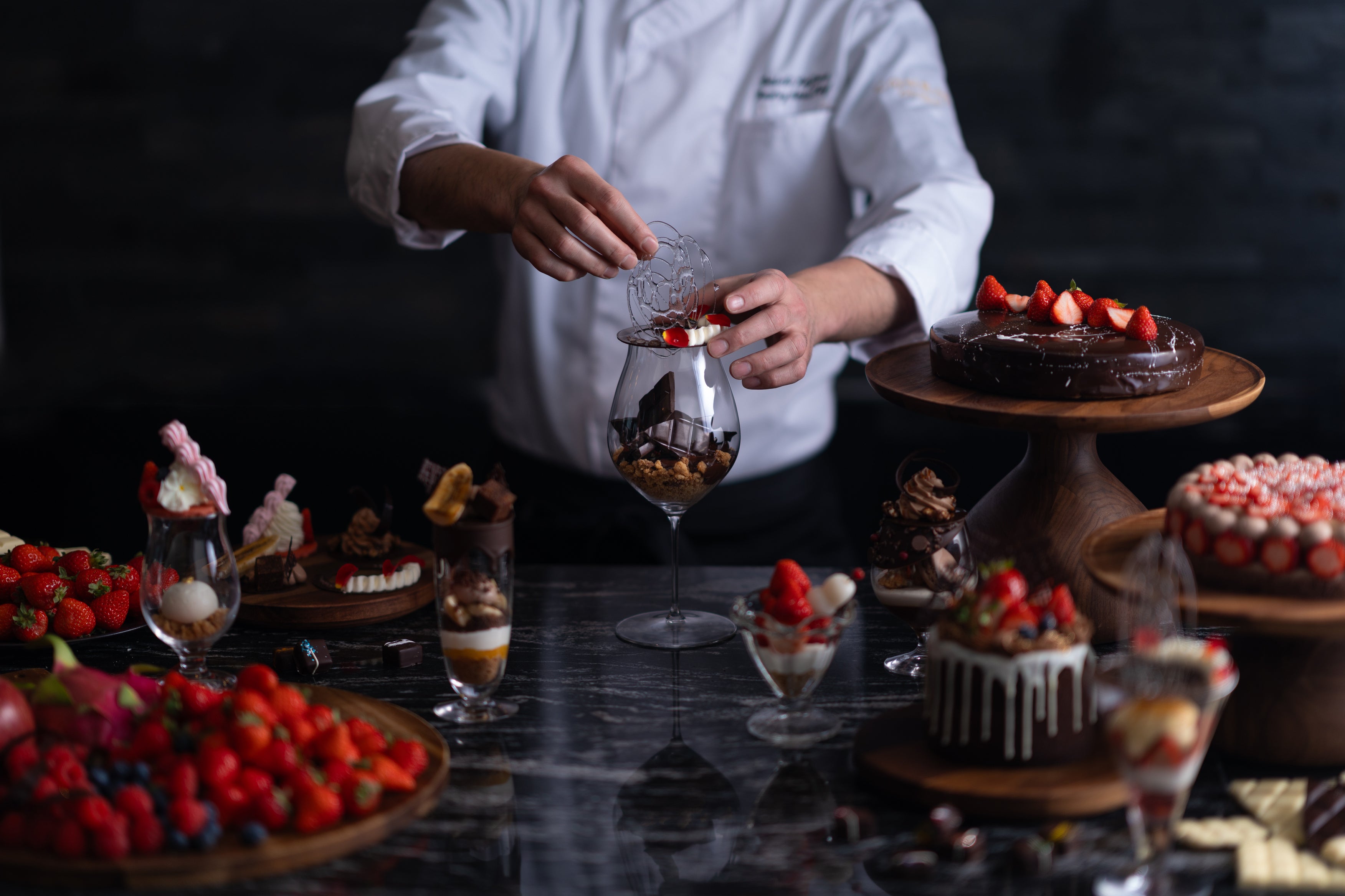 「Craft Your Choco Parfait」 ストロベリースイーツビュッフェ_イメージ