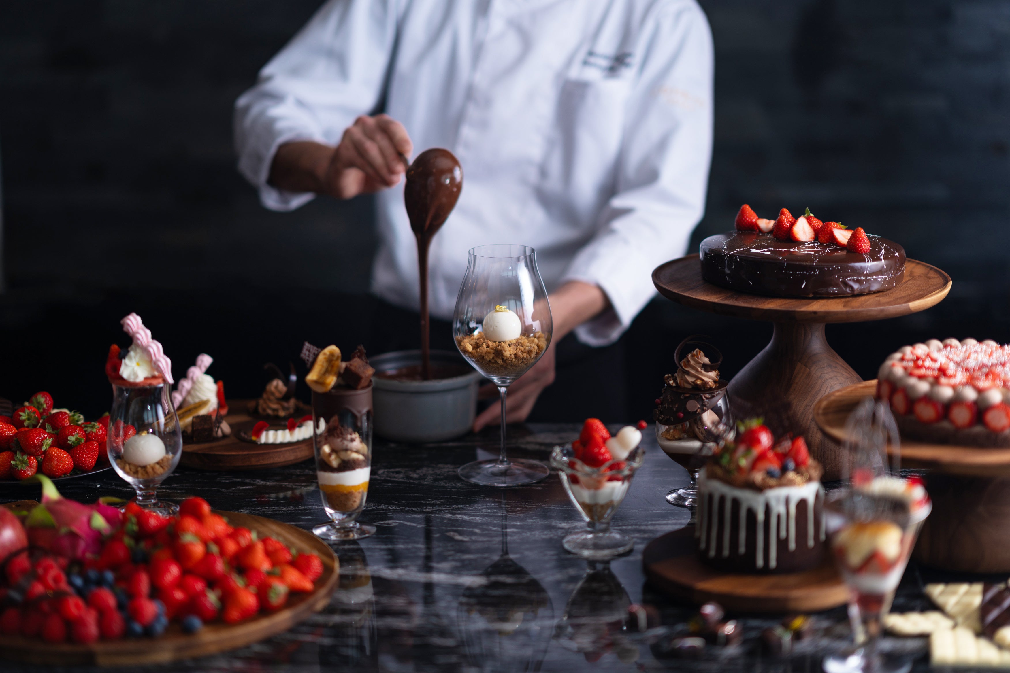 「Craft Your Choco Parfait」 ストロベリースイーツビュッフェ_イメージ