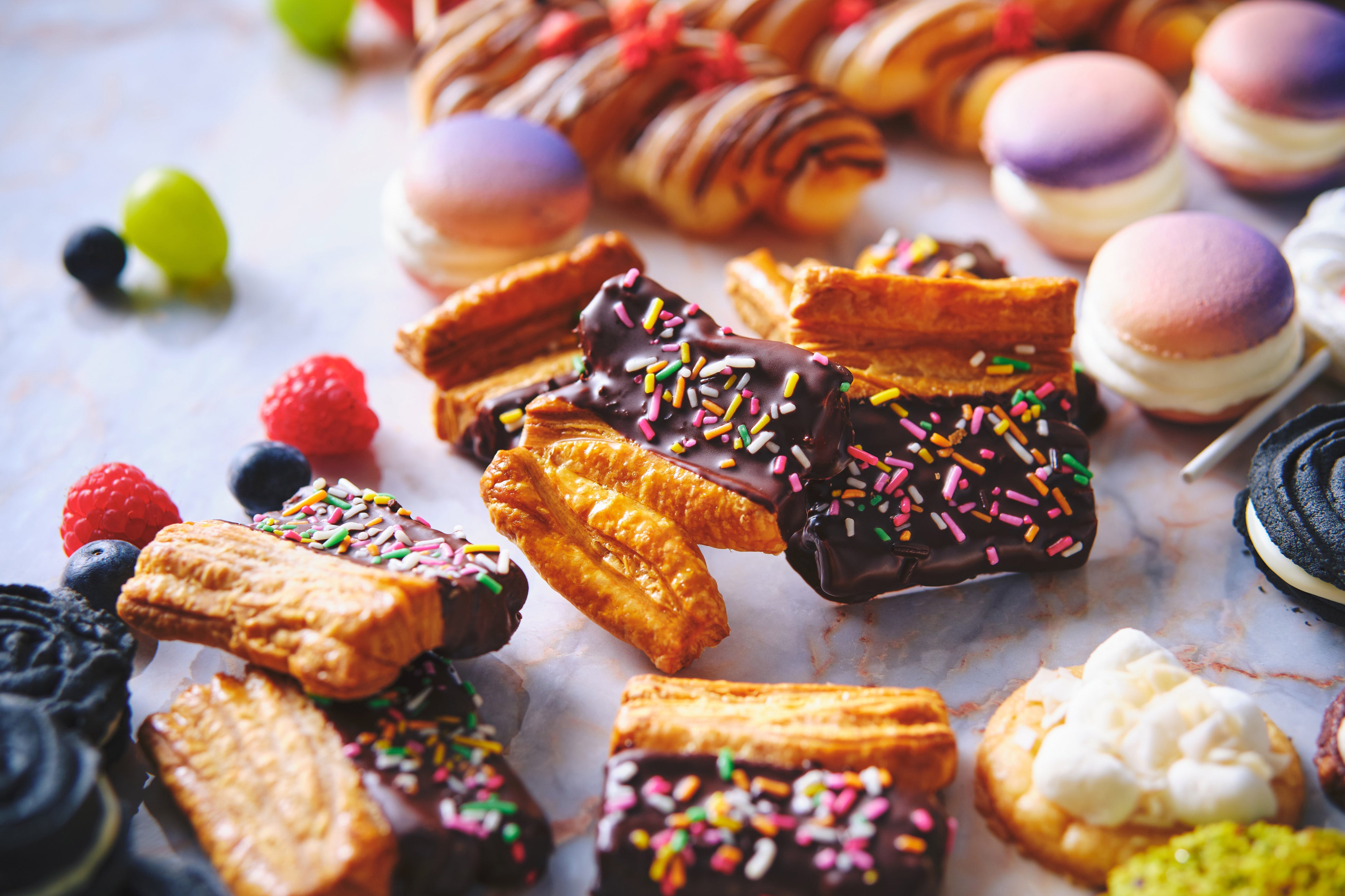 パルミカレ（チョコレート掛けのパイ）