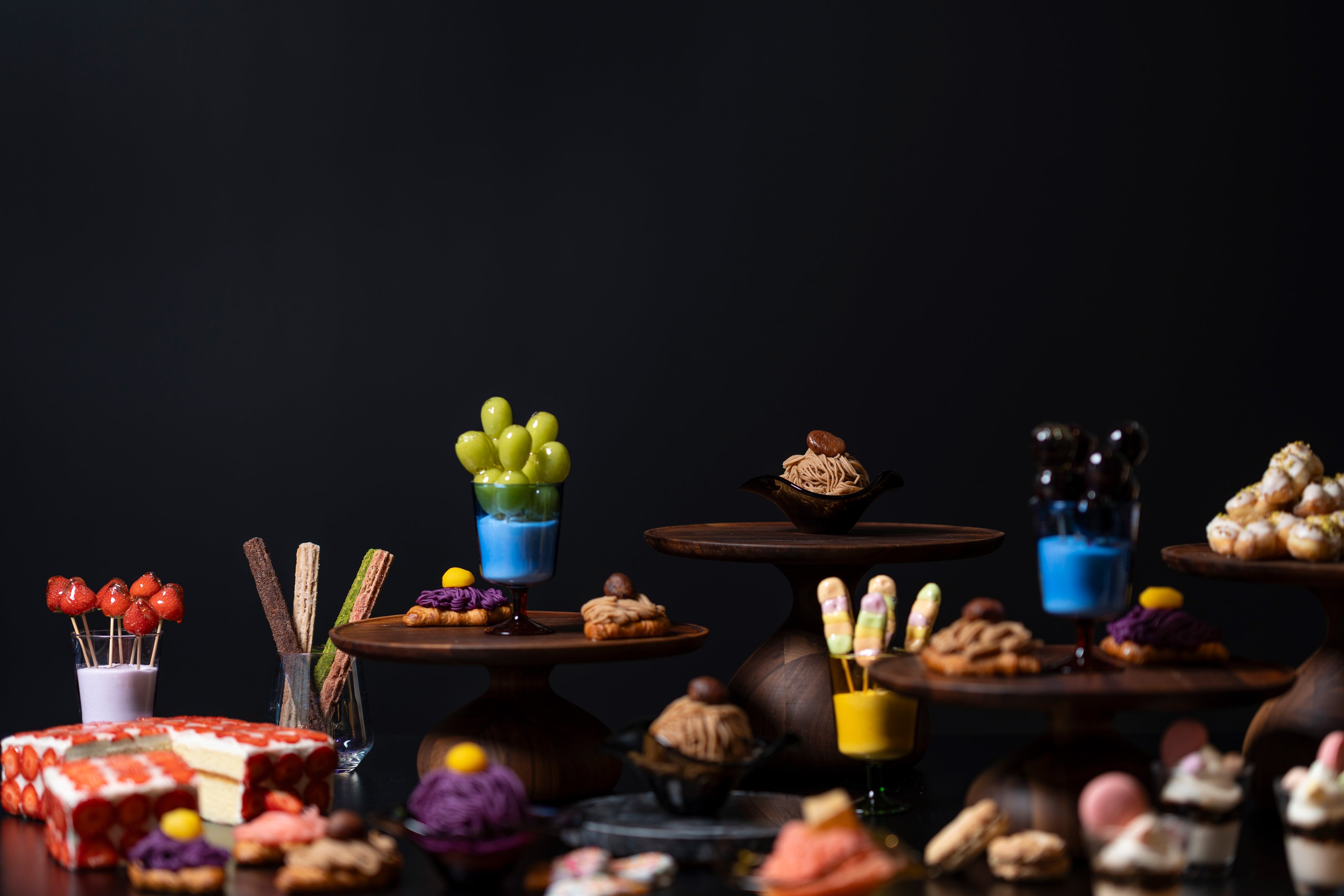 「パフェ de カラフル・モンブラン」韓国スイーツビュッフェ イメージ