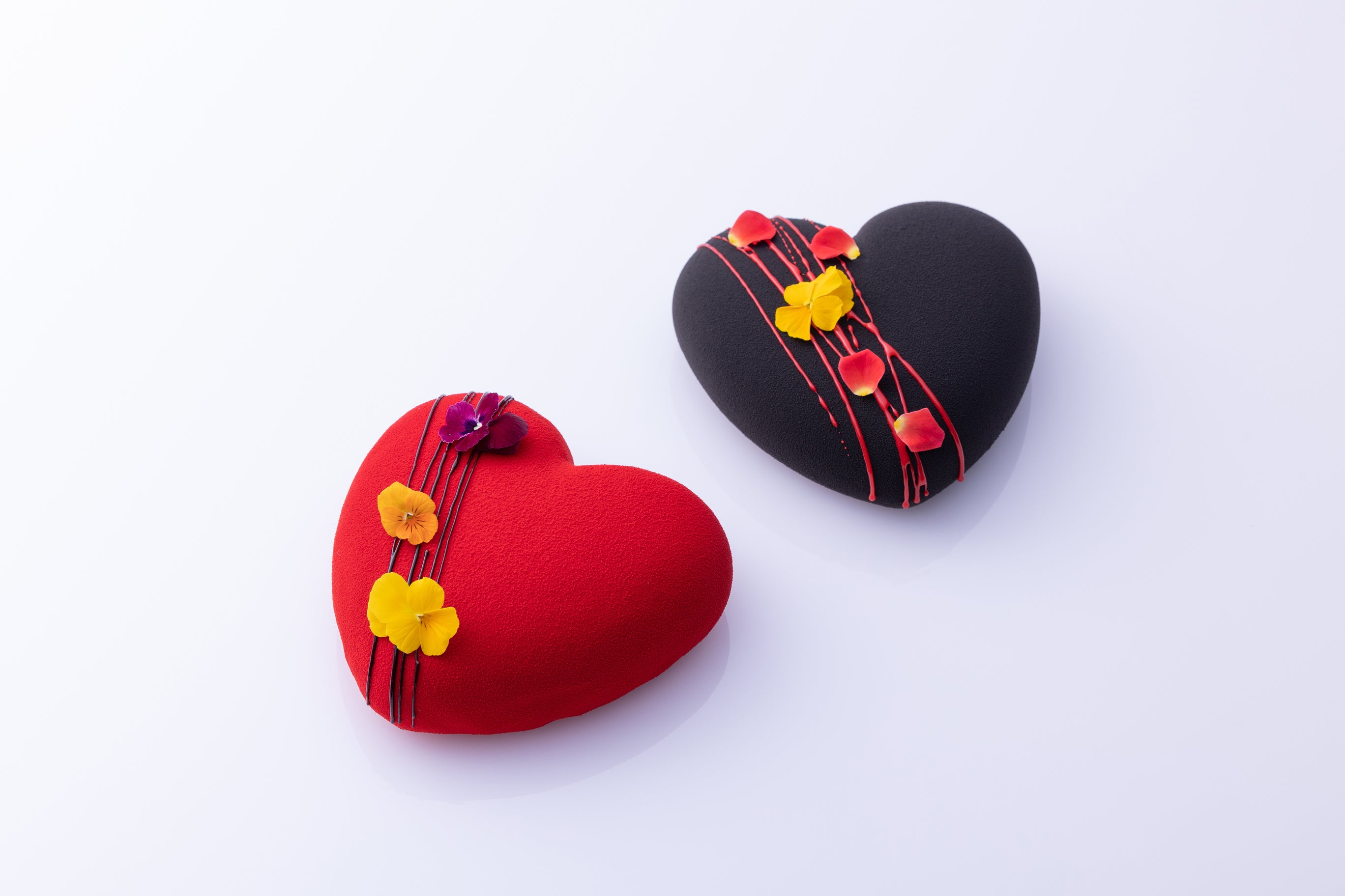 バレンタインケーキ 