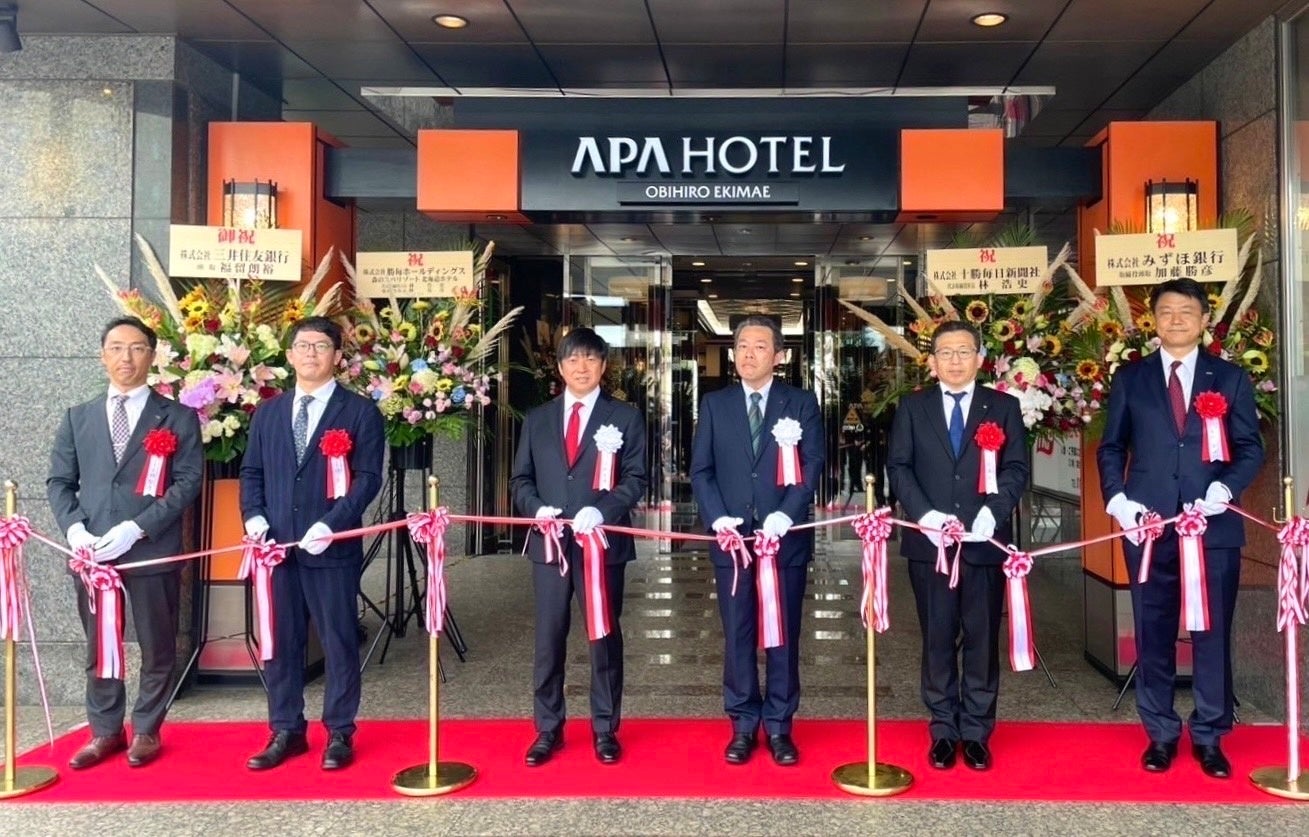 TKP、帯広と函館へホテル初出店「アパホテル〈帯広駅前〉」、「アパホテル〈函館駅前〉」 2棟同時開業～2024年8月29日 開業記念式典開催～