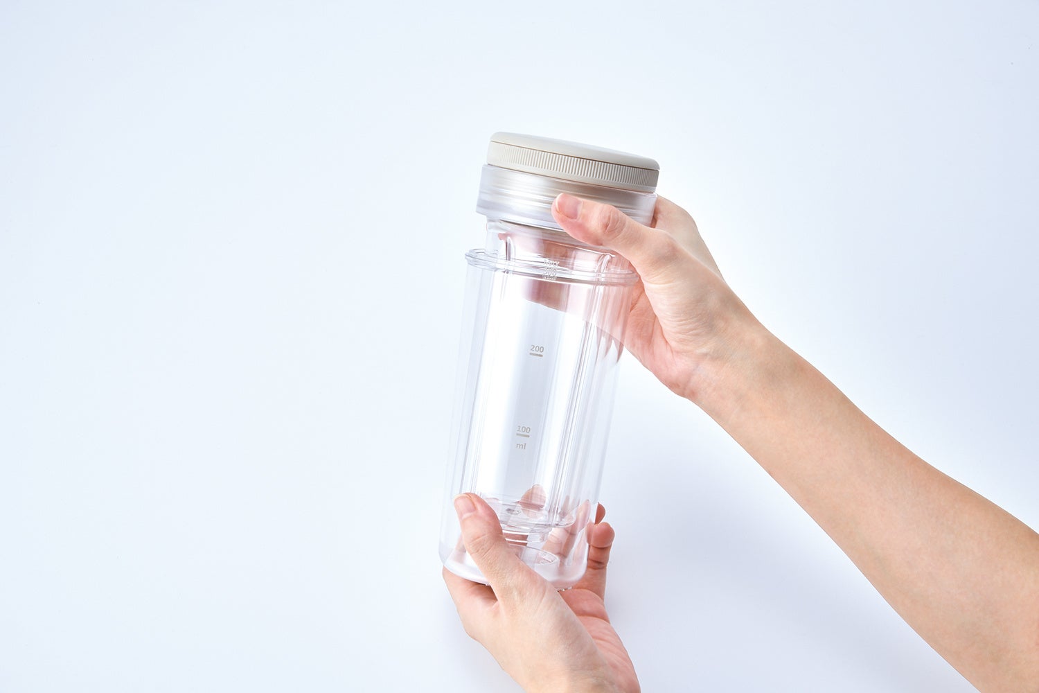 二層構造のタンブラー