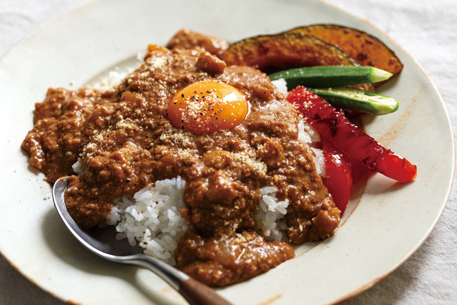 みじん切りする必要がないから 「キーマカレー」も手間なく