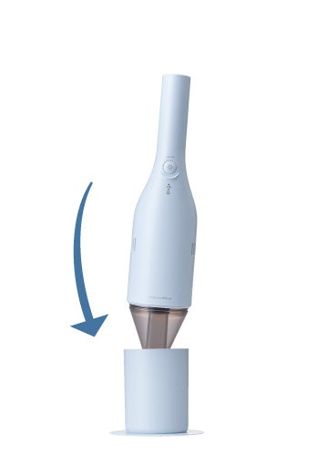 収納時は付属のスタンドへ