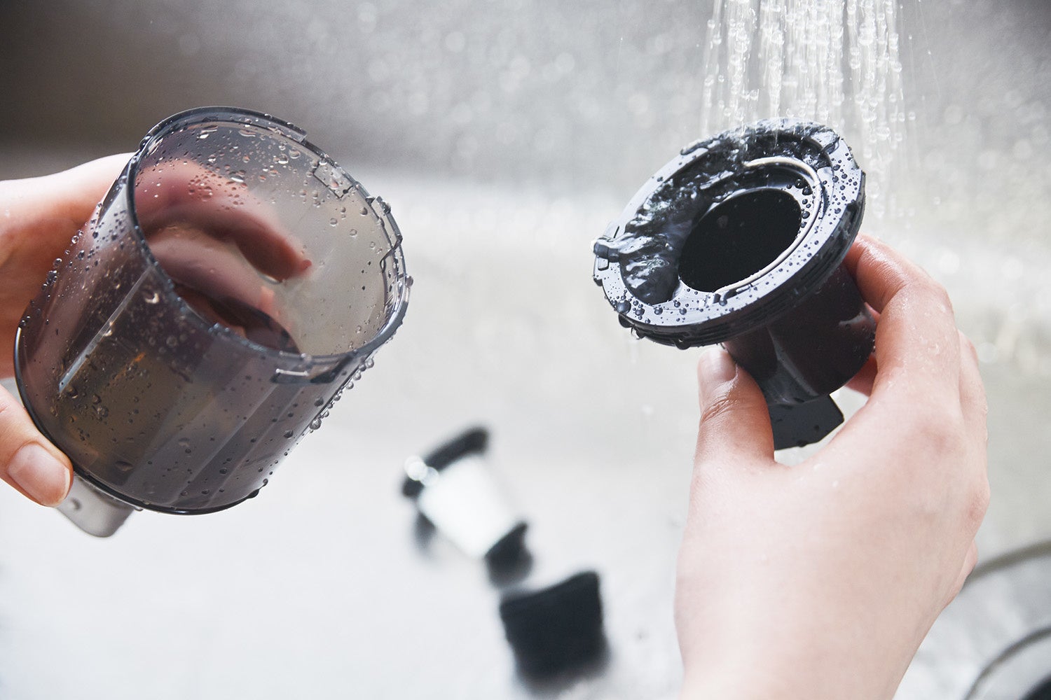 水洗いが可能で、お手入れもしやすい