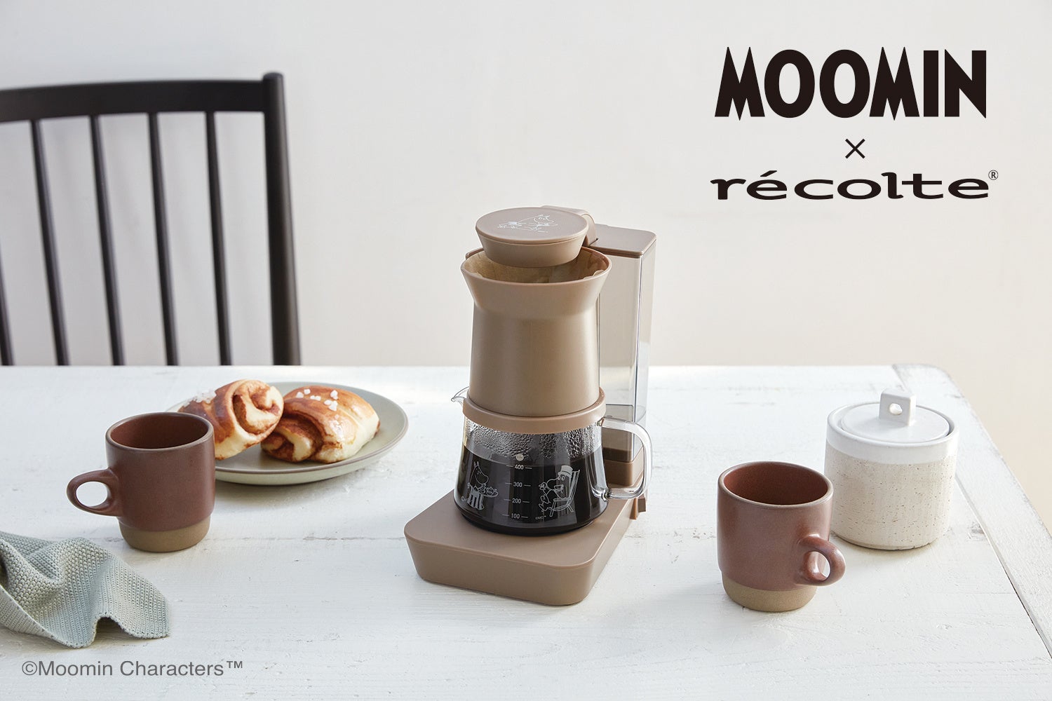 美品 レコルト ムーミン レインドロップ コーヒーメーカー 24163-95-