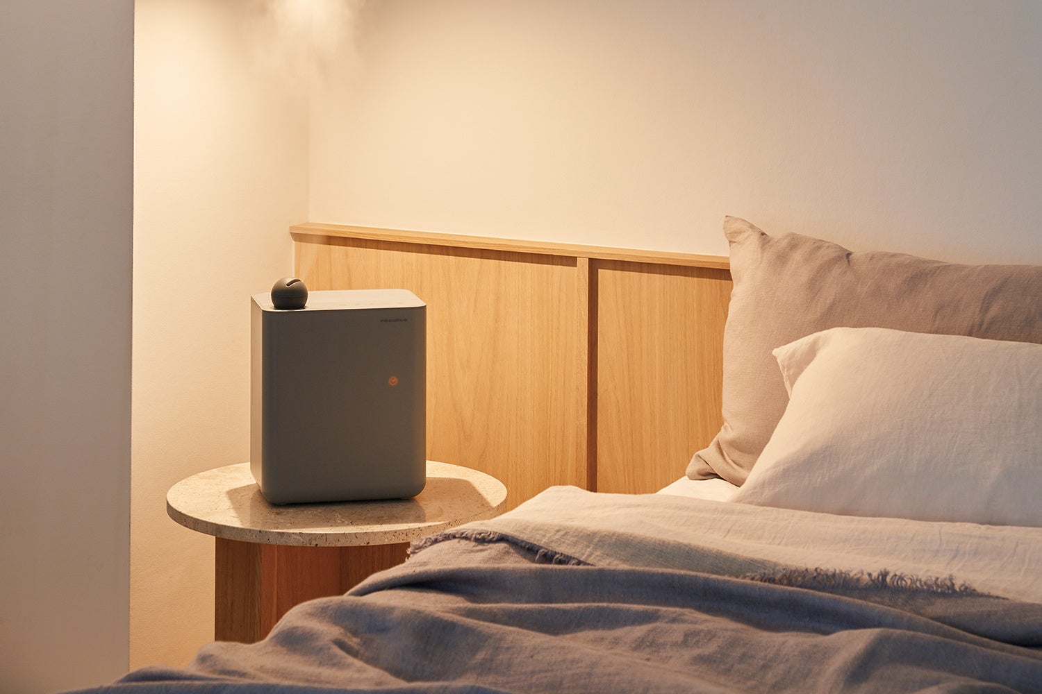 静音と適切な湿度で朝までぐっすり