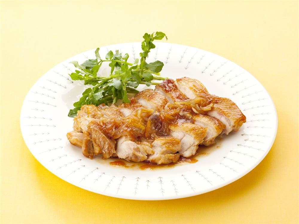 鶏肉のオレンジママレードソテー