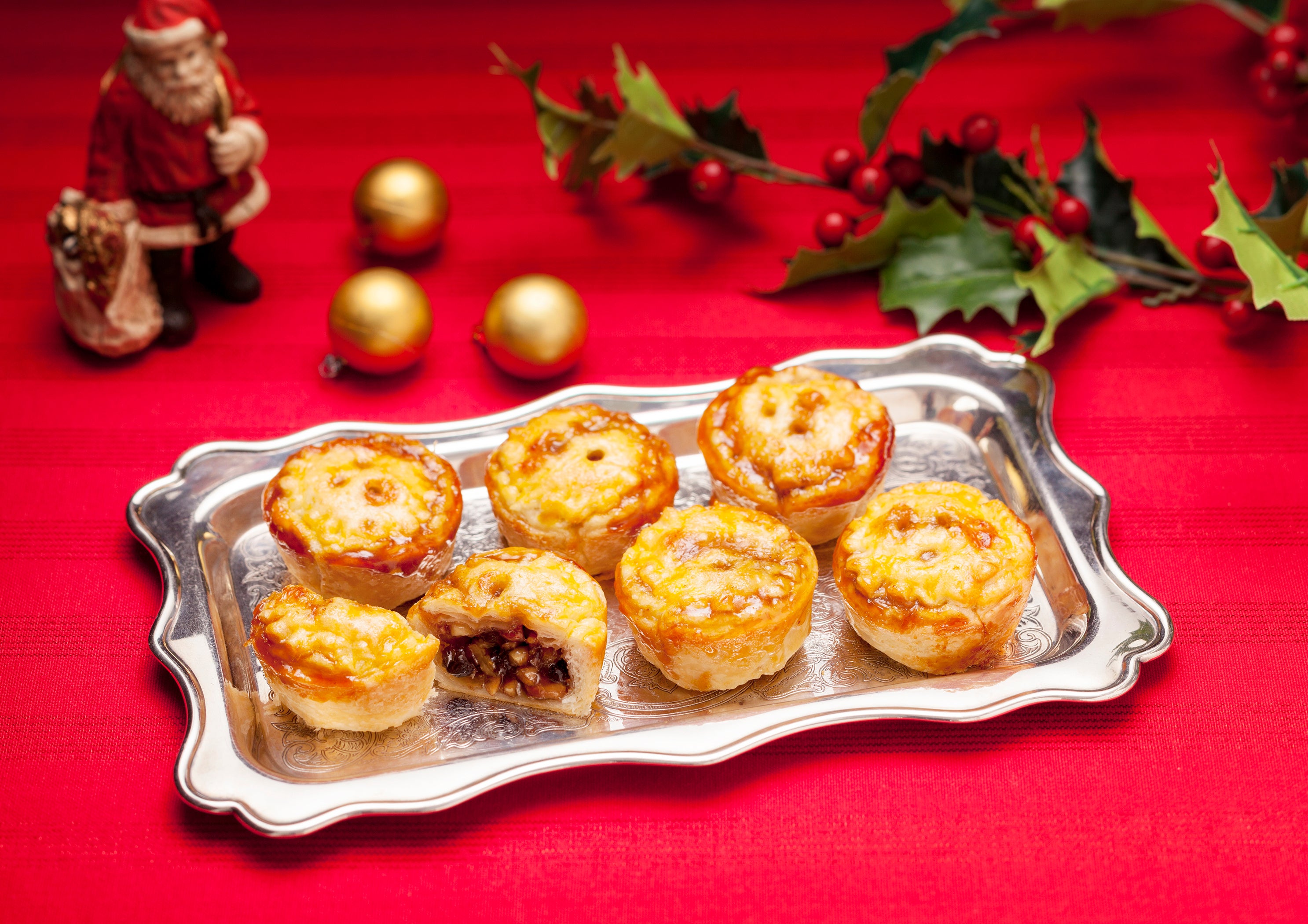 メニュー例：ラムブラウンのミンスミート風パイ