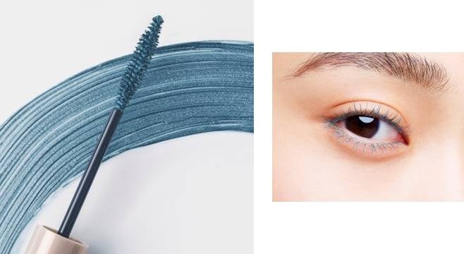 「カラーリングマスカラ」新色10スモーキーブルー