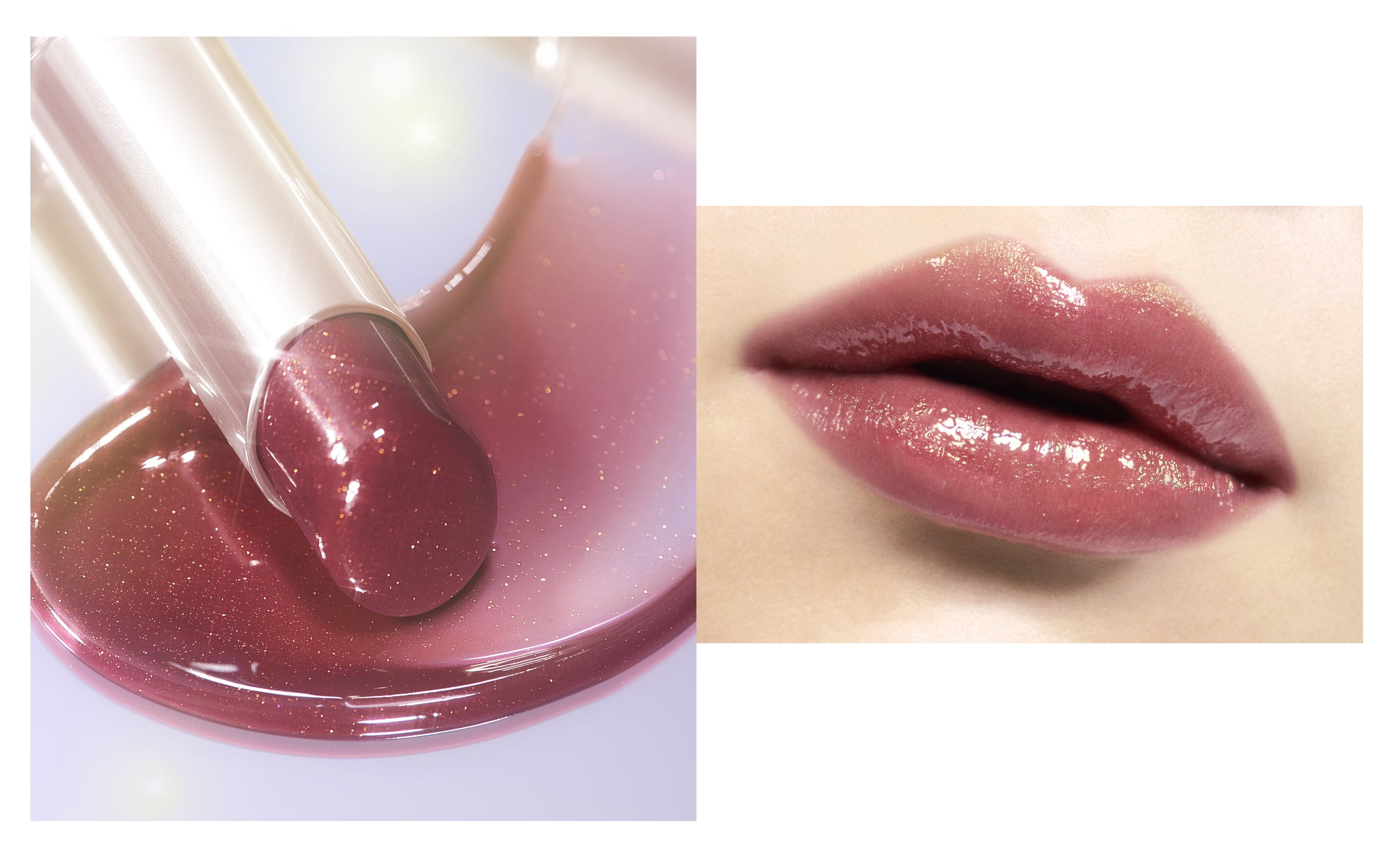 オペラ「グロウリップティント」から、ぷるんとした水光ツヤ質感に