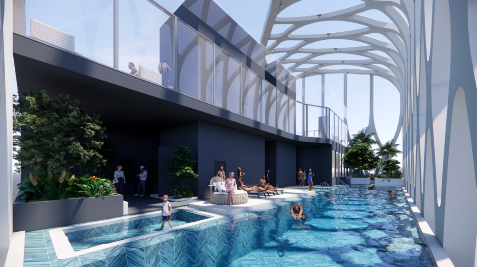 Time Square 6 BKK1 St.302：屋上ファシリティエリア