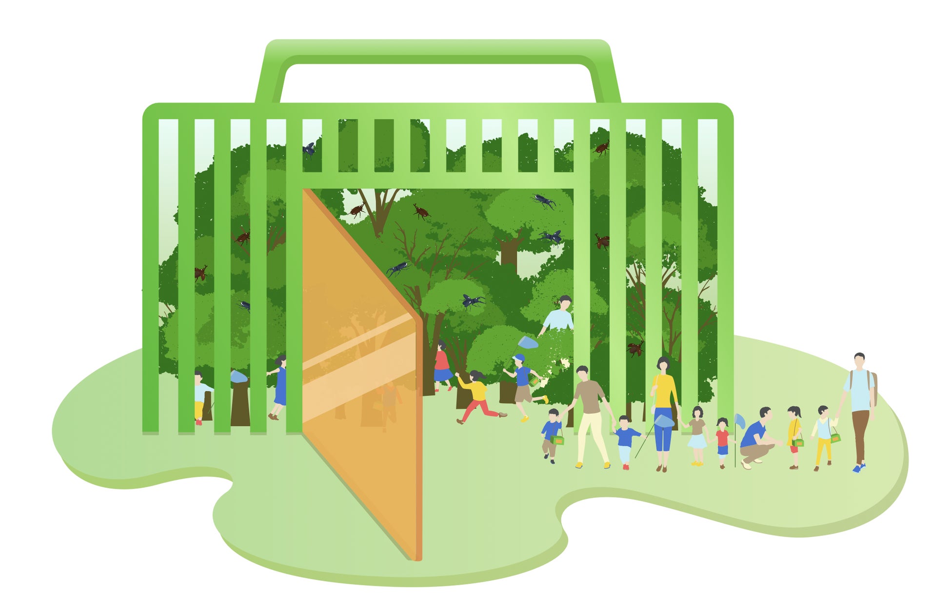 世界初 デカイ虫かごに入って採り放題 撮り放題 株式会社オープンハウスグループのプレスリリース 世界初 デカイ虫かごに入って採り放題 撮り放題 株式会社オープンハウスグループのプレスリリース