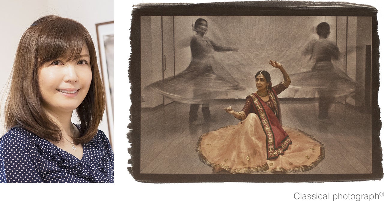 左）若林久未来　（右）Traces of the shadow