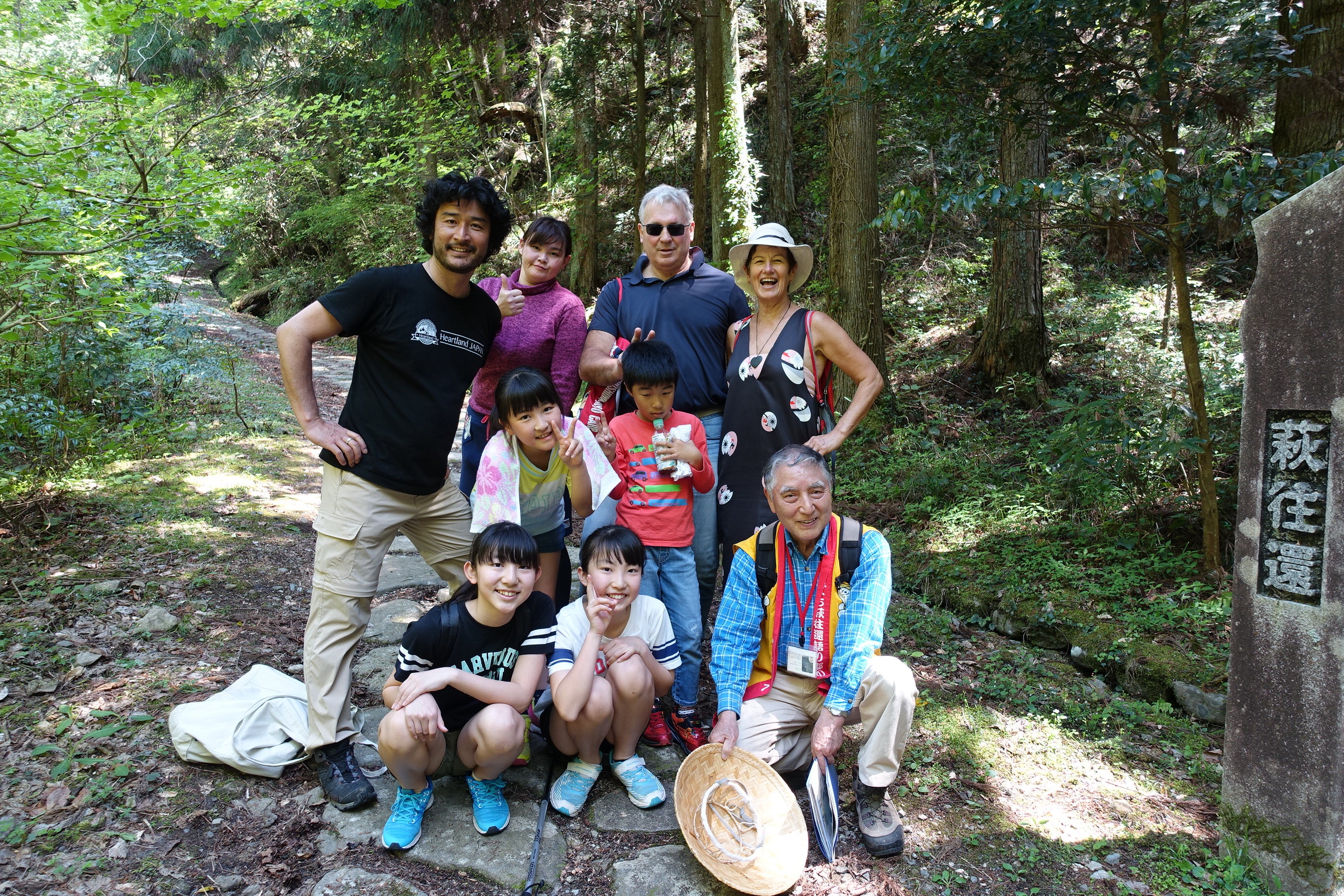 同社の人気商品の1つ萩・津和野のウォーキングツアー