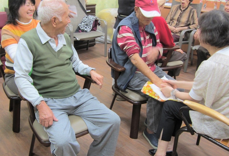 台湾の高齢者施設でのボランティア活動