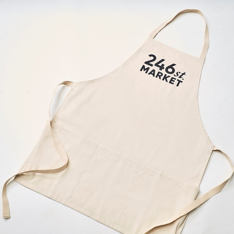 お買物特典の246st.MARKETオリジナルエプロン(非売品)