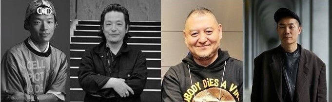 左より　村上 要氏、花田 浩朝氏、久保 雅裕氏、ナカ アキラ氏