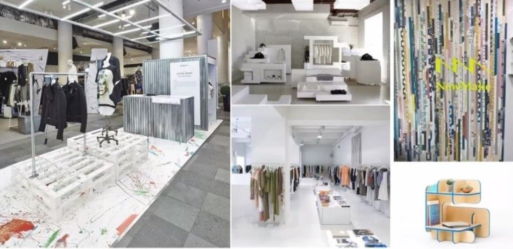 TSI「NewMake」とのコラボ企画。アップサイクルだけでなく売場全体でファッションの魅力を伝える