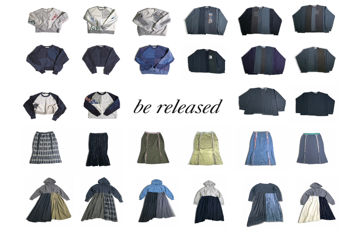 ワールドのアップサイクルブランド「ビーリリースト」 技術を活かし、異なるアイテムを組み合わせたドッキングが魅力