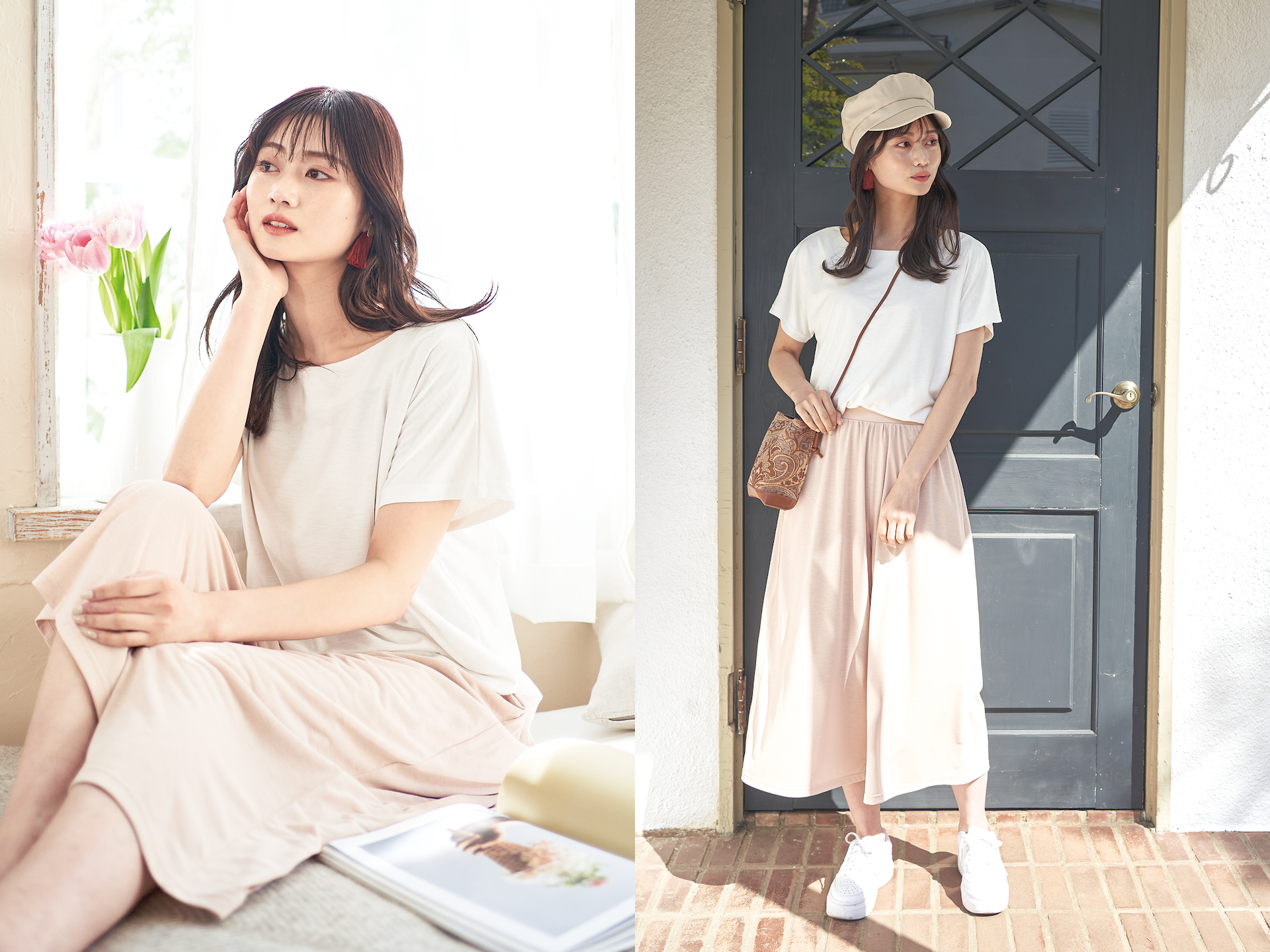 無敵のルームウェア 大人気の下着ブランドから誕生 おでかけも睡眠もサポートする 24hドレス 株式会社ashlynのプレスリリース