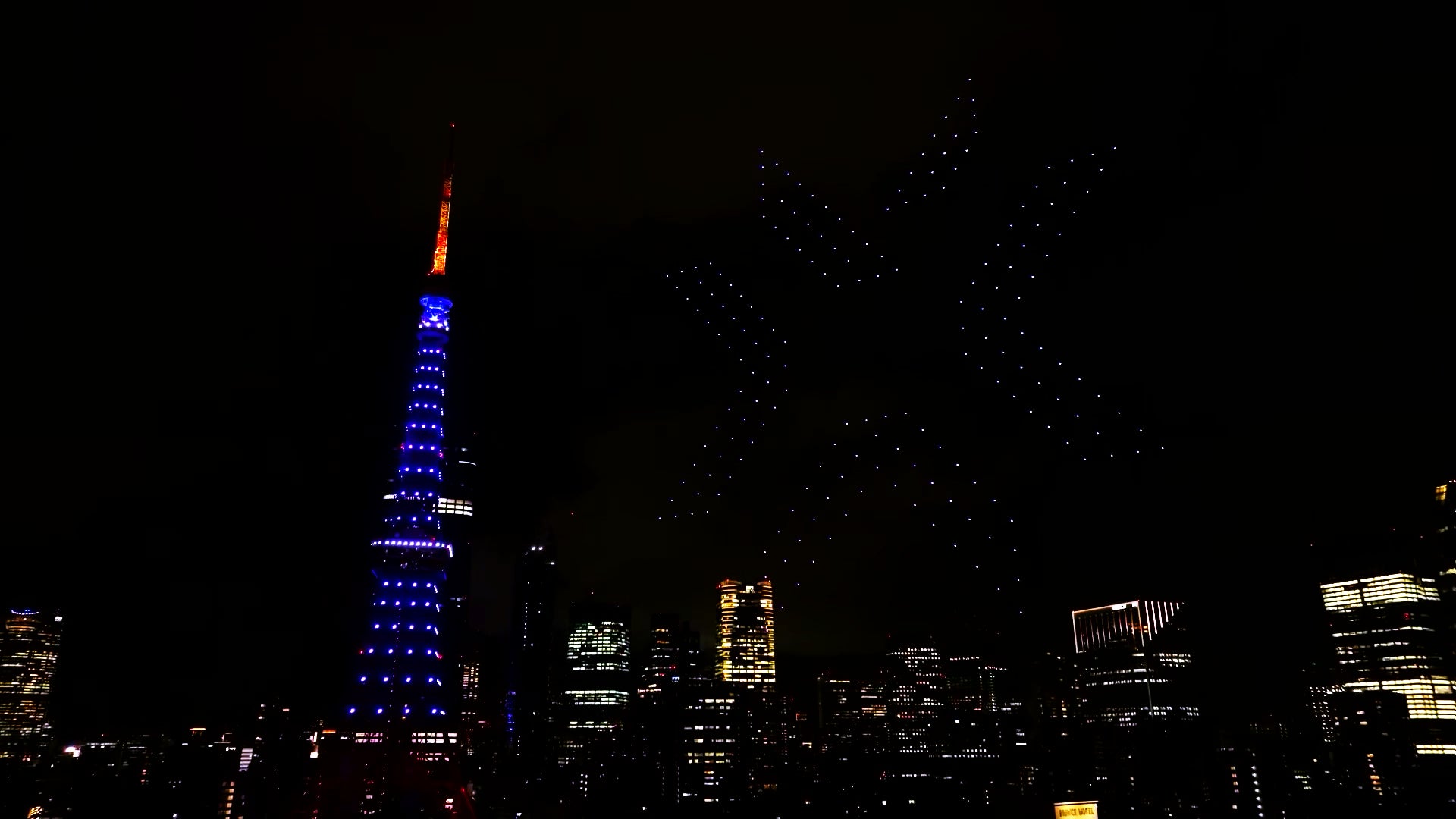 「VCT Masters Tokyo」開催記念!東京タワーがブランドカラーに!ドローンによる大会ロゴも登場!RED° TOKYO TOWERとのコラボイベントも開催! 「VCT Masters Tokyo」開催記念!東京タワーがブランドカラーに!ドローンによる大会ロゴも登場!RED° TOKYO TOWERとのコラボイベントも開催!