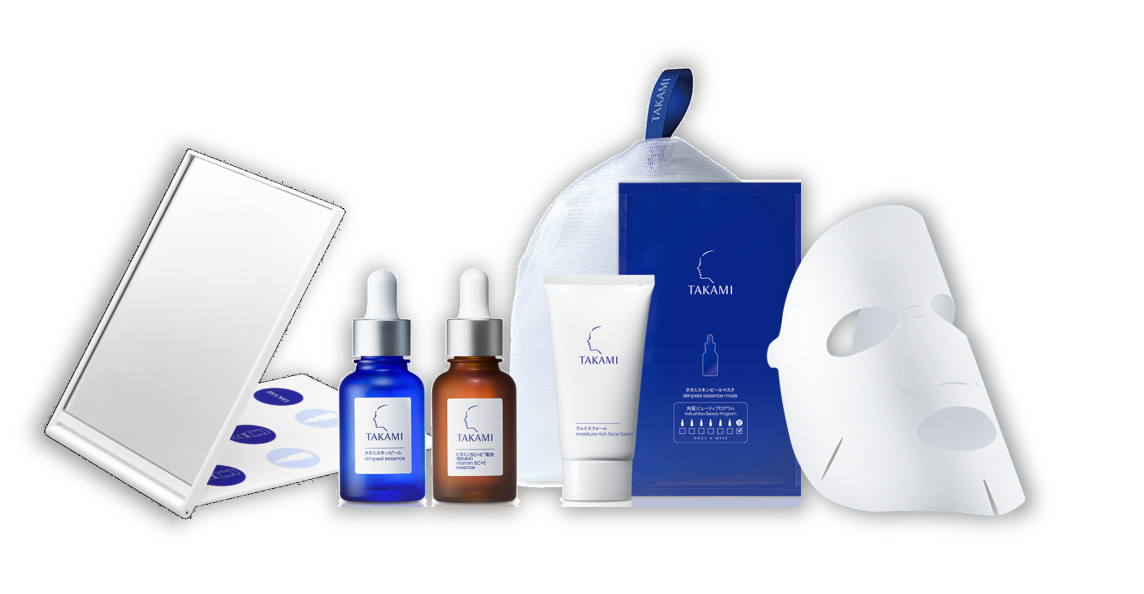 百貨店・直営店・Eコマース合算売上No.1*美容液 「タカミスキンピール