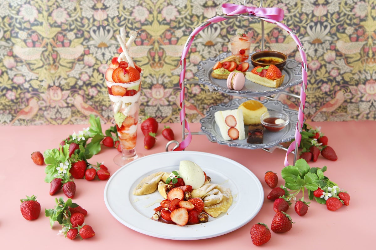 苺のスイーツが大集合！苺フェア「イチゴのトリコ」が、神戸の