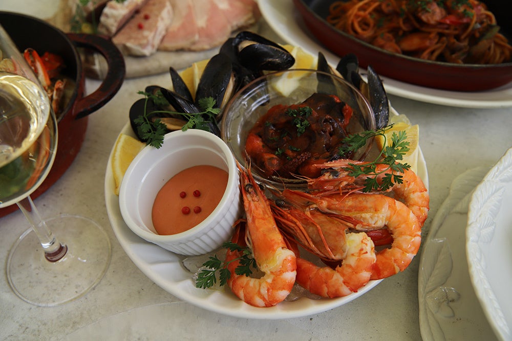 シーフードプラッター