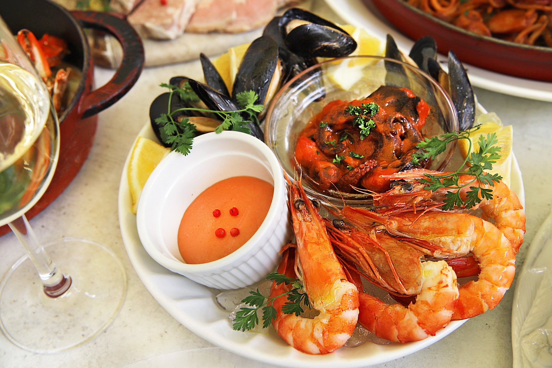 シーフードプラッター