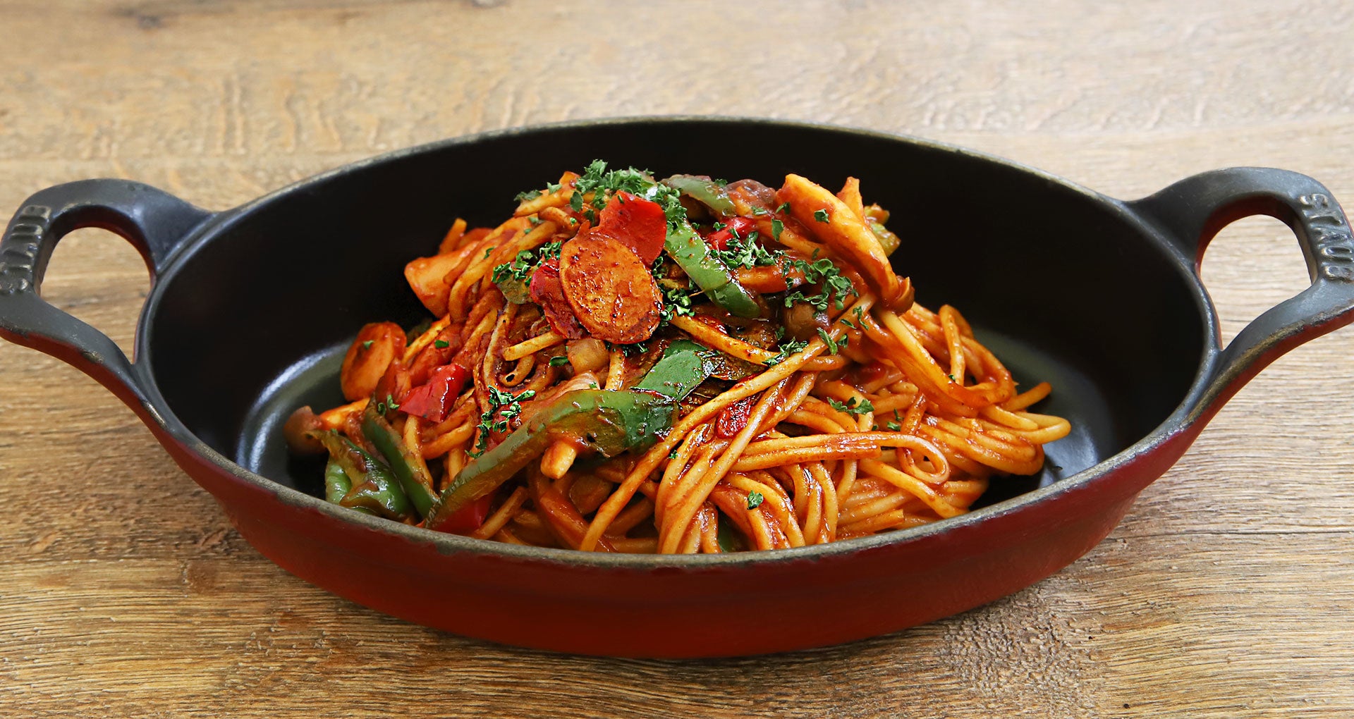 64名物 スパゲティ ナポリタン　1188円（税込）