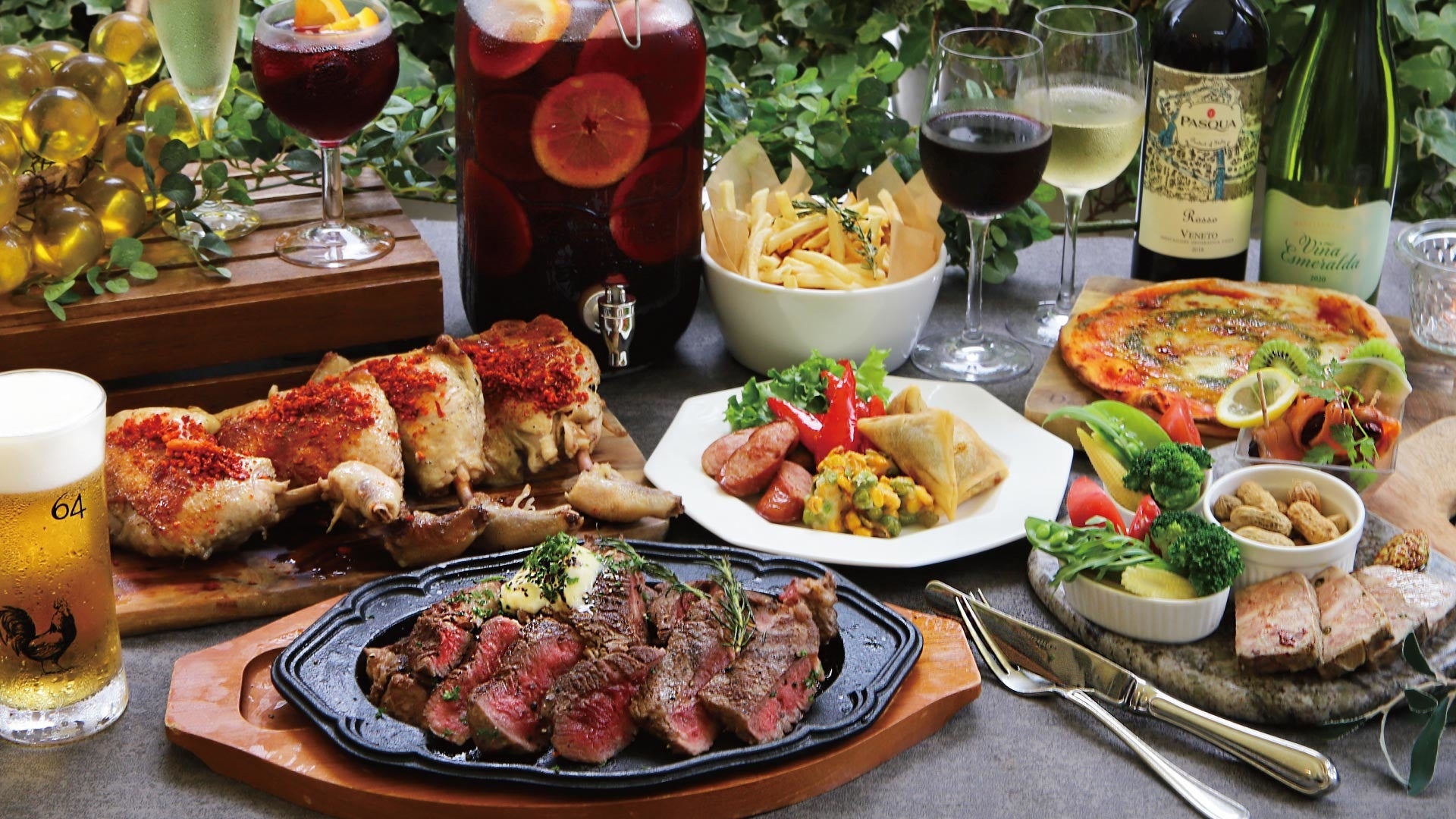 Beef Or Chicken テラスが楽しい神戸ビストロで お肉も ワインも 夏の特別プランが神戸旧居留地 Bar Bistro 64 ロクヨン で7月15日から 株式会社ポトマックのプレスリリース Beef Or Chicken テラスが楽しい神戸ビストロで お肉も ワインも 夏の特別プランが神戸旧居留地 Bar Bistro 64 ロクヨン で7月15日から 株式会社ポトマックのプレスリリース
