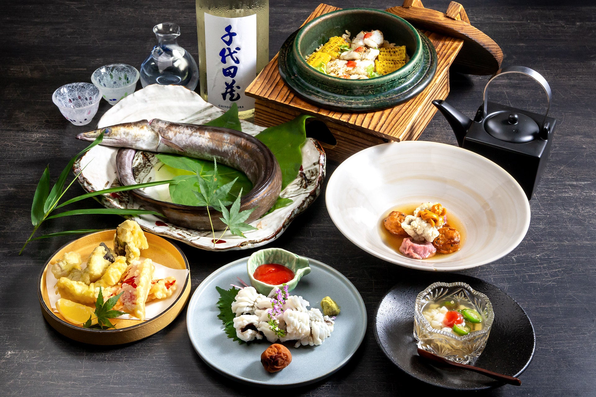 今が旬。瀬戸内の鱧（ハモ）と兵庫の夏酒。極上の夏の味わいをを